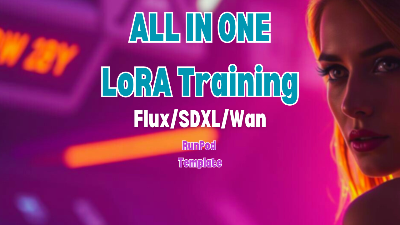 Wan/SDXL/Flux All In One LoRA Training - Diffusion Pipe with auto captioning